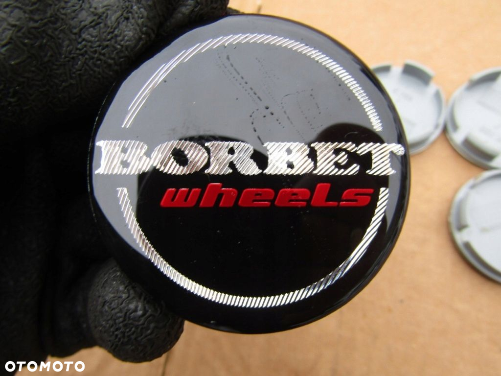 4x Dekielki Dekle Kapsle 14 15 16 17 18 19 20 Borbet Wheels 56 mm / 52 mm - 9