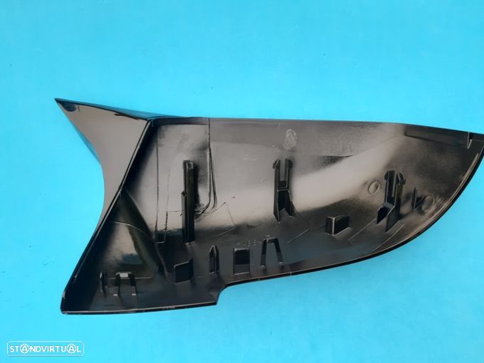 Capa espelho retrovisor Bmw F20 F21 F22 F23 F30 F31 F32 F36 E84 F87 X1 I3 (preto ou carbono) Novo - 3