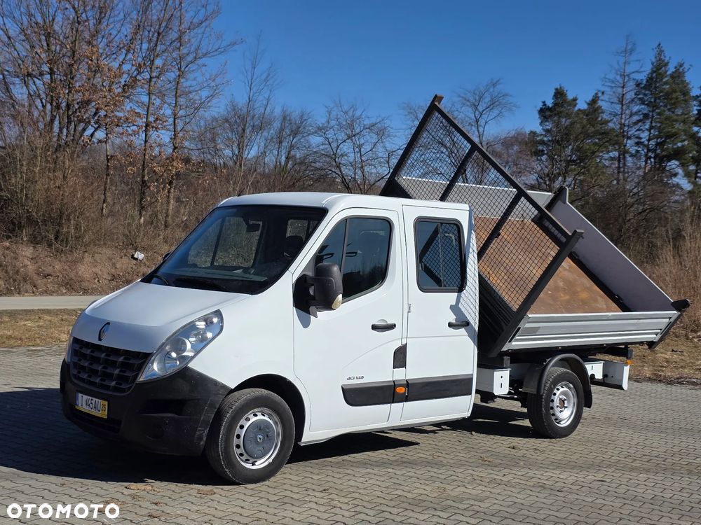 Renault Master 125 DCI Doka/Dubel Kabina Wywrotka/Kiper 3-Stronny ! Klima ! Super Stan  * Niski Przebieg ! Z Włoch  ! - 1