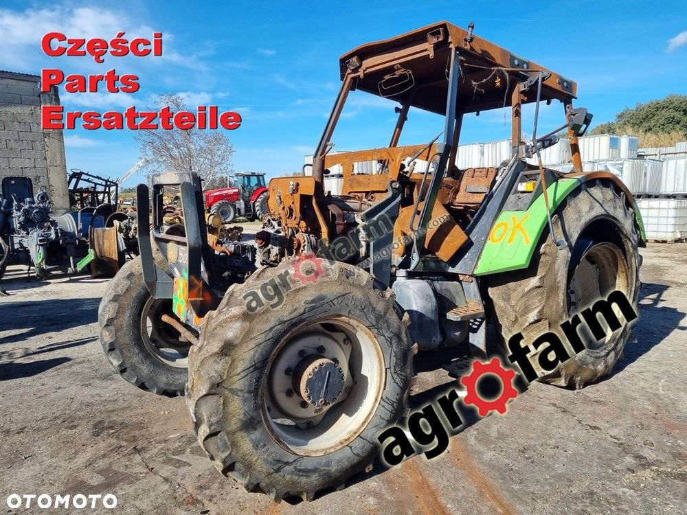 Deutz DX 4.70 części, skrzynia biegów, silnik, oś - 1