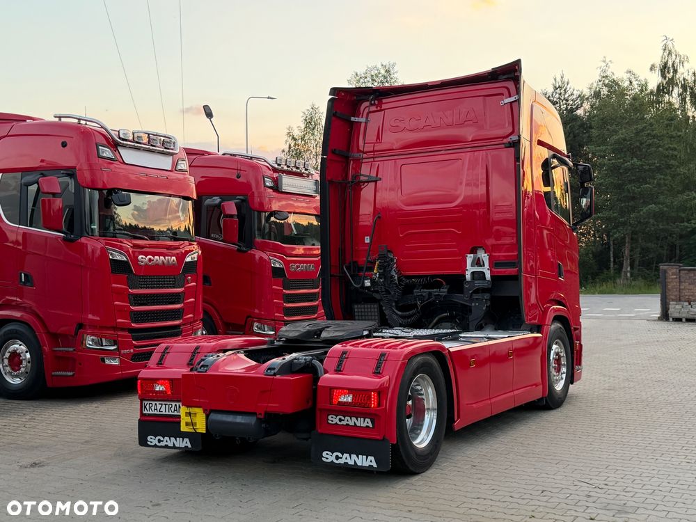 Scania 540S na starym silniku pojedyncze głowice bez egr perfekcyjny stan cala na poduszkach z Niemiec kontrakt ASO - 12