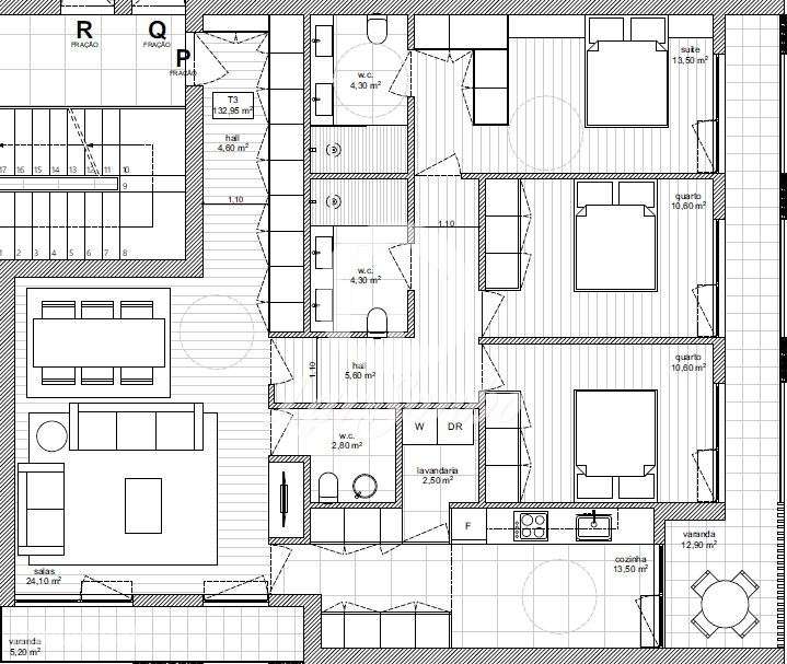 Apartamento T3  em Barcelos - Grande imagem: 4/36