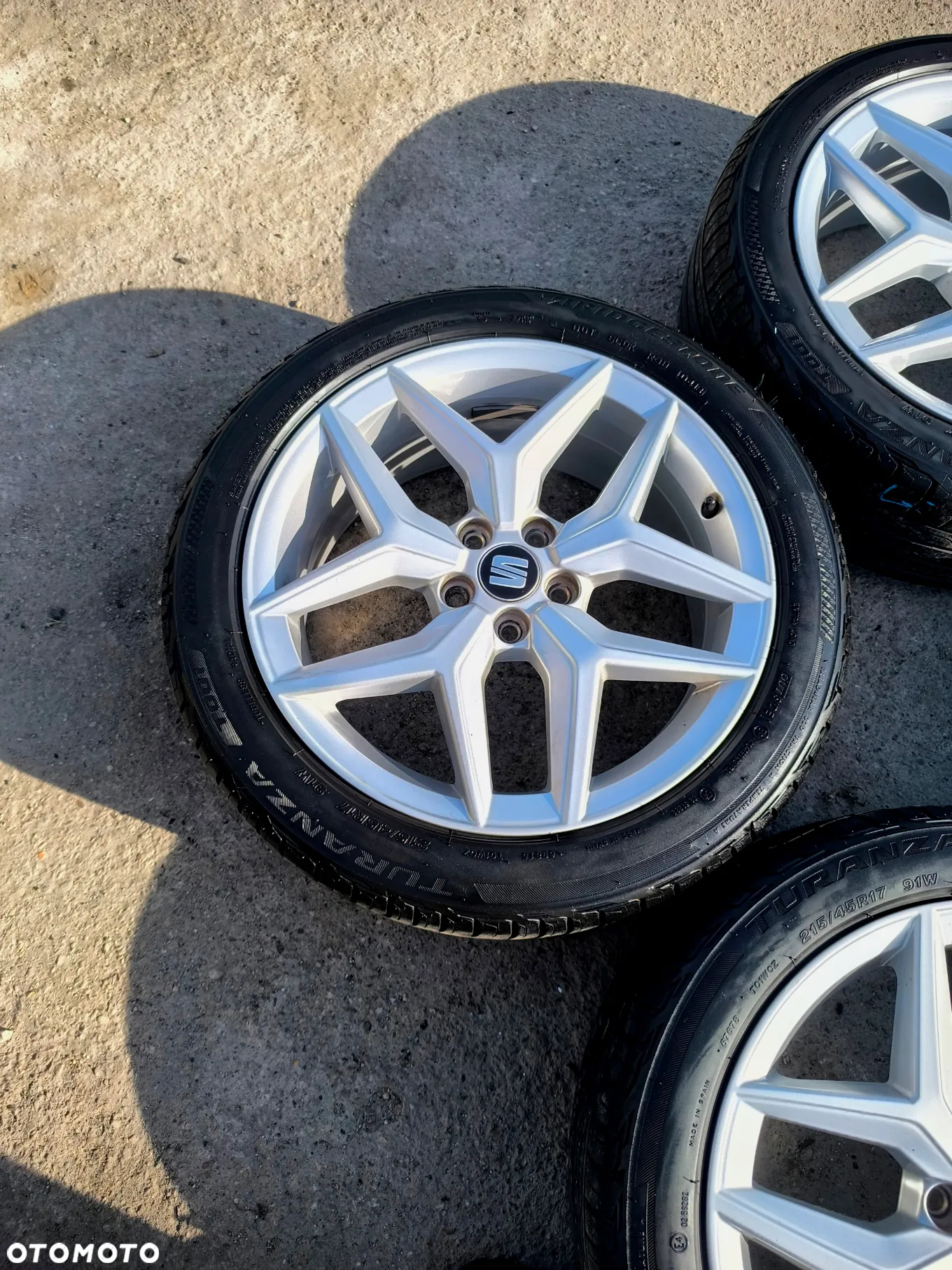5x100 Alufelgi Felgi Aluminiowe 17 Koła Letnie Lato SEAT 6F0 6F IBIZA V 5 TOLEDO IV 4 SKODA FABIA IV 4 III 3 RAPID I II 2 VW POLO VI 6 V 5 POLO PLUS 6mm Legnica ALU-RAD 215/45 - 9