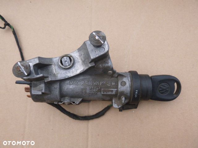 ZESTAW STARTOWY STACYJKA KOMPUTER IMMOBILIZER LICZNIK VOLKSWAGEN POLO 9N 1.4 TDI - 8