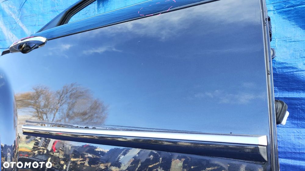 DRZWI PRAWY TYŁ TYLNE KOMPLETNE CZARNE PXR ORYGINALNY LAKIER KLAMKA CHROM CHRYSLER 300C LIFT SEDAN KOMBI - 5