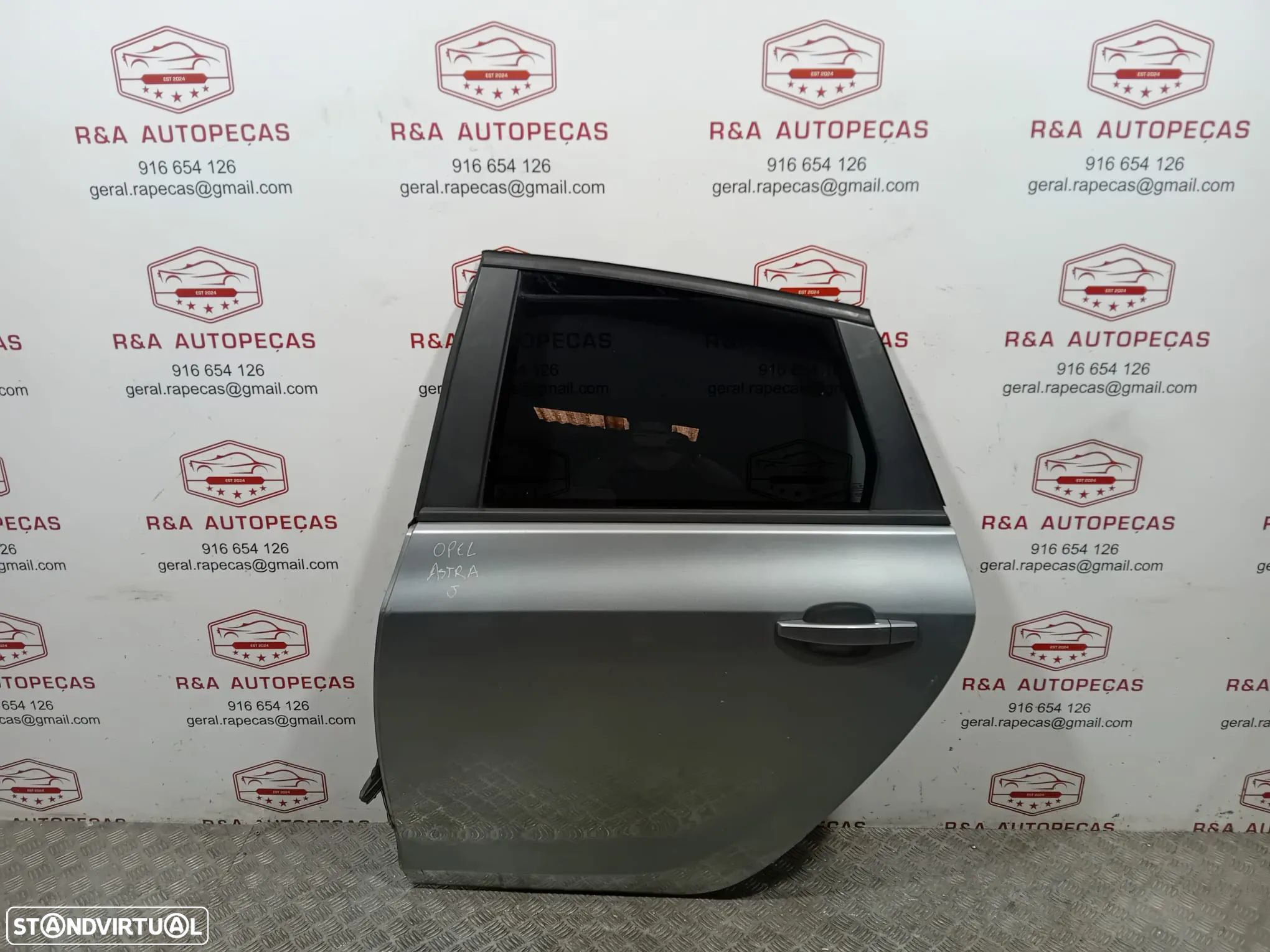 Porta Trás Esquerda Opel Astra J Original - 1