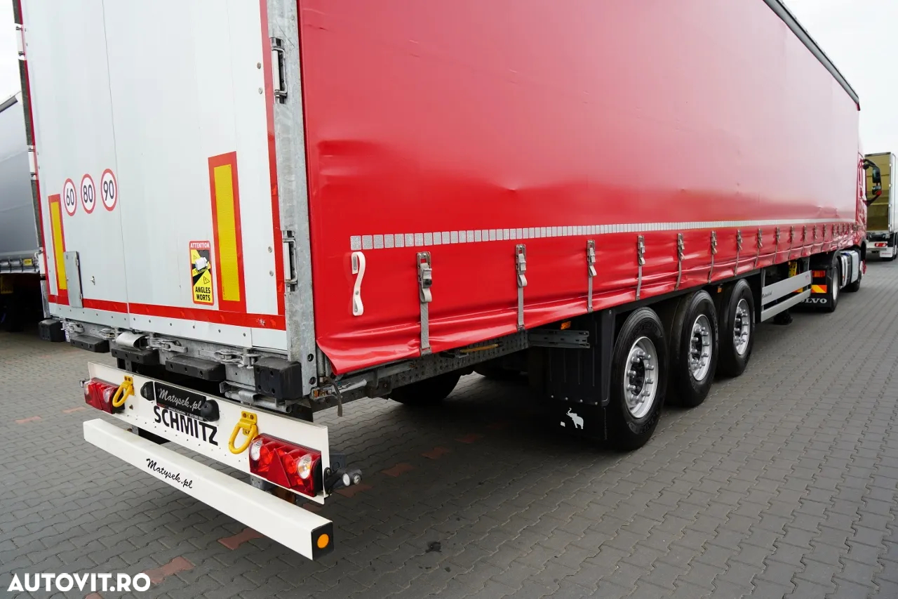 Volvo FH 500 / I-SAVE / XXL / I-PARK COOL / MODEL NOU / ANVELOPE 100% / + CORTINĂ STANDARD SCHMITZ / PUNTE RABATABILĂ / ACOPERIȘ RABATABIL / 2022 / DUPĂ CONTRACTUL DE SERVICE GOLD - 9