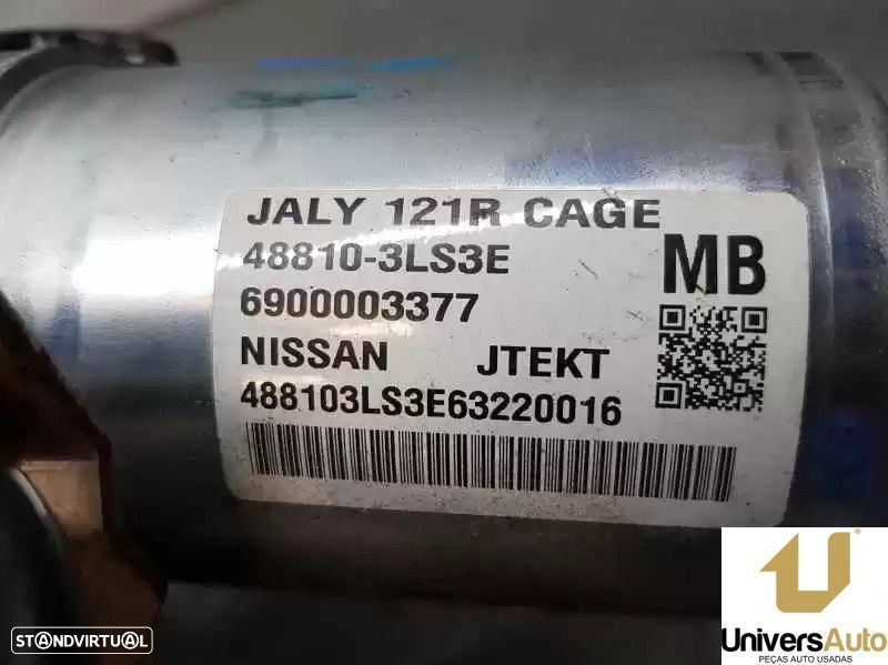 COLUNA DIREÇÃO NISSAN NV200 / EVALIA AUTOBUS 2016 -488103LS3E - 1