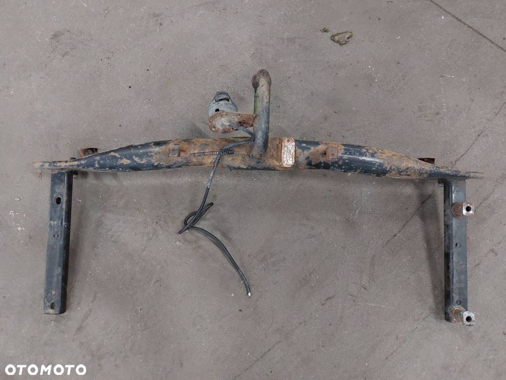 HAK HOLOWNICZY + TABLICZKA + WIĄZKA AUDI 80 B4 SEDAN - 2