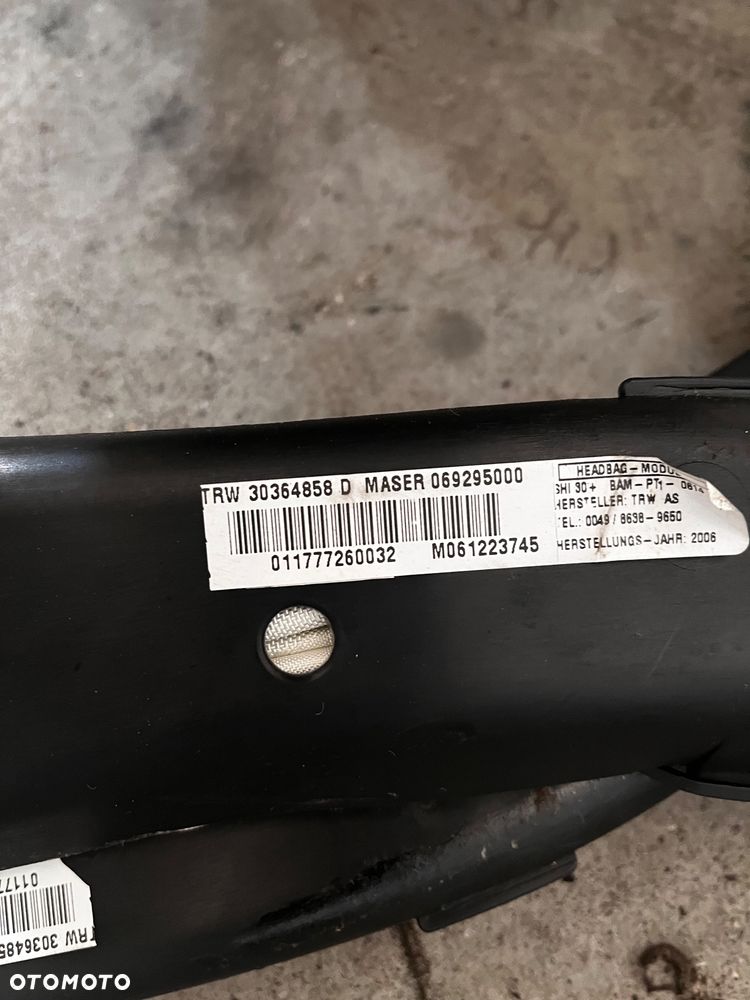 Kurtyna lewa/prawa Maserati Quatroporte V 2006r - 7