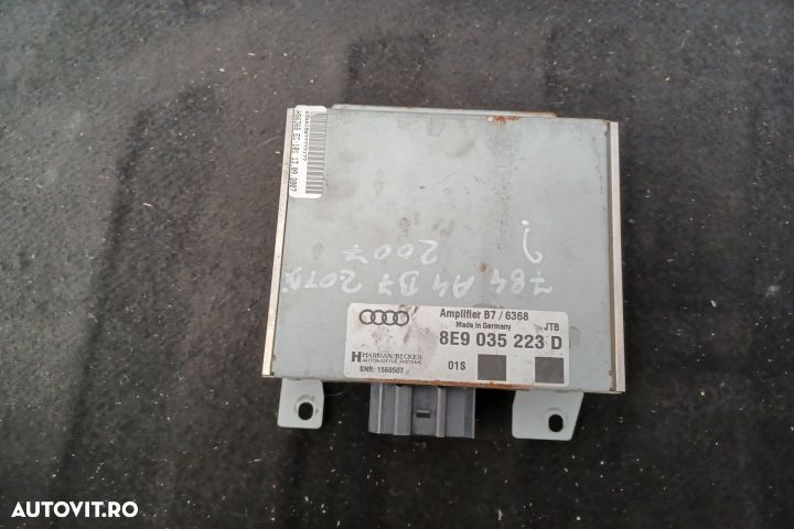 Amplificator audio 8E9035223D 8E9035223D Audi A4 B7 [2004 - 2008] Ava - 1