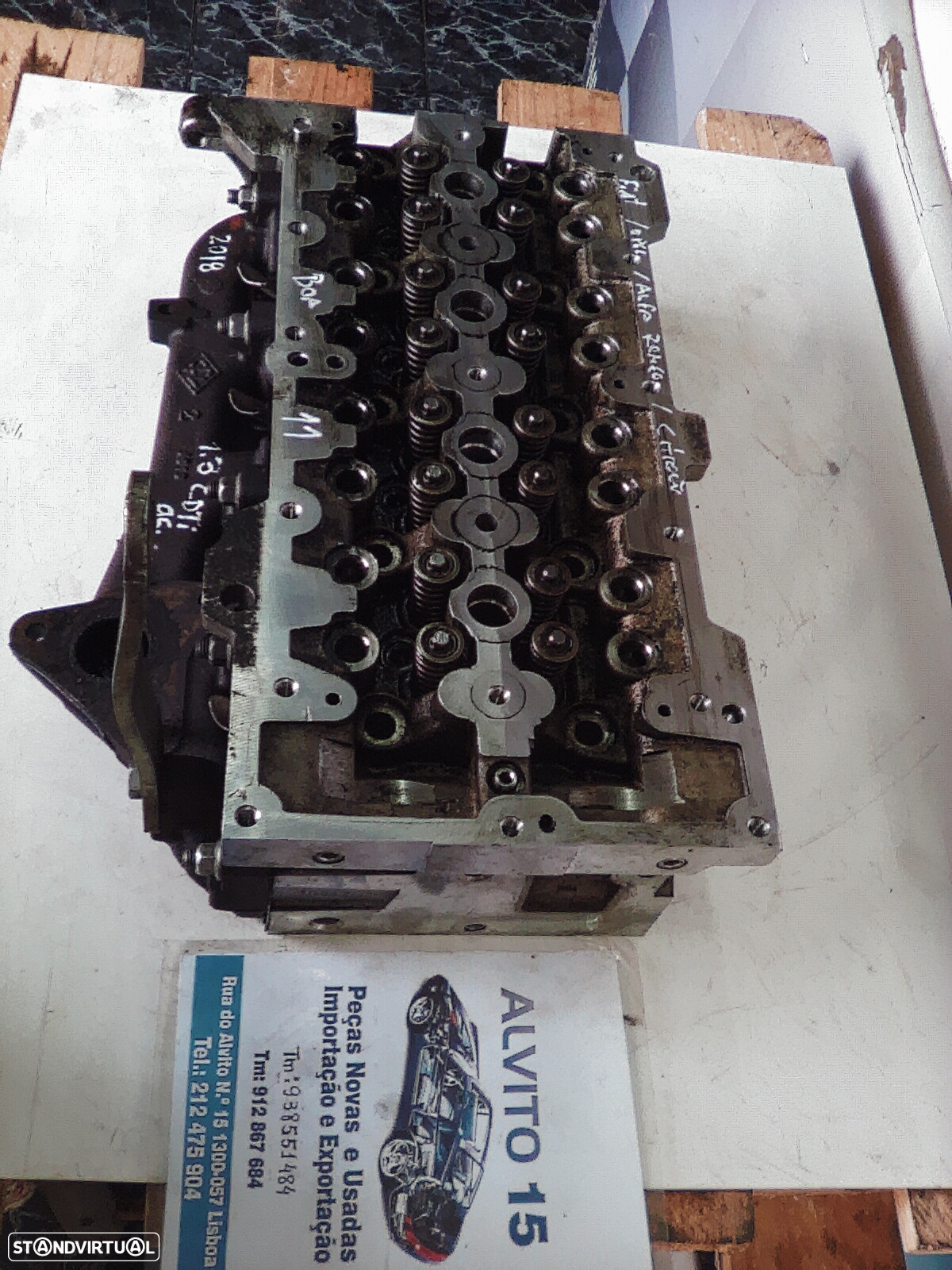 Cabeça do motor Fiat ,  Opel, Alfa Romeo ,  Citroen 1.3 CDTI 95 cv 2018 ref: 55264994 - 5