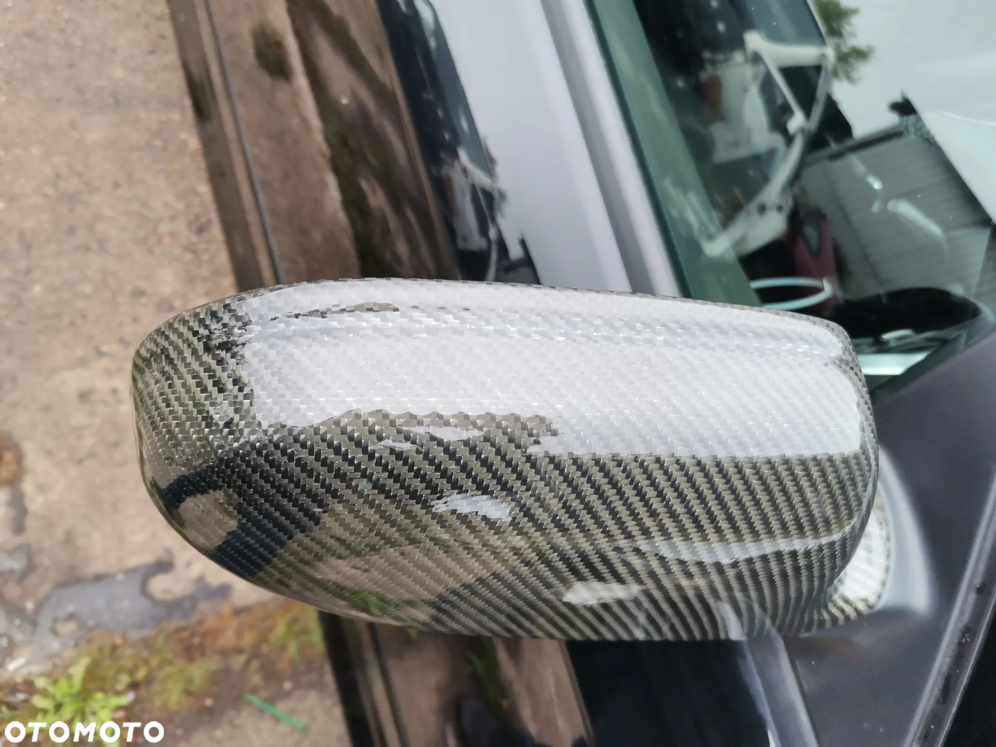Karbonowe Carbon Obudowy Lusterek AUDI A3 8P A4 B8 10-12 Komplet - 6