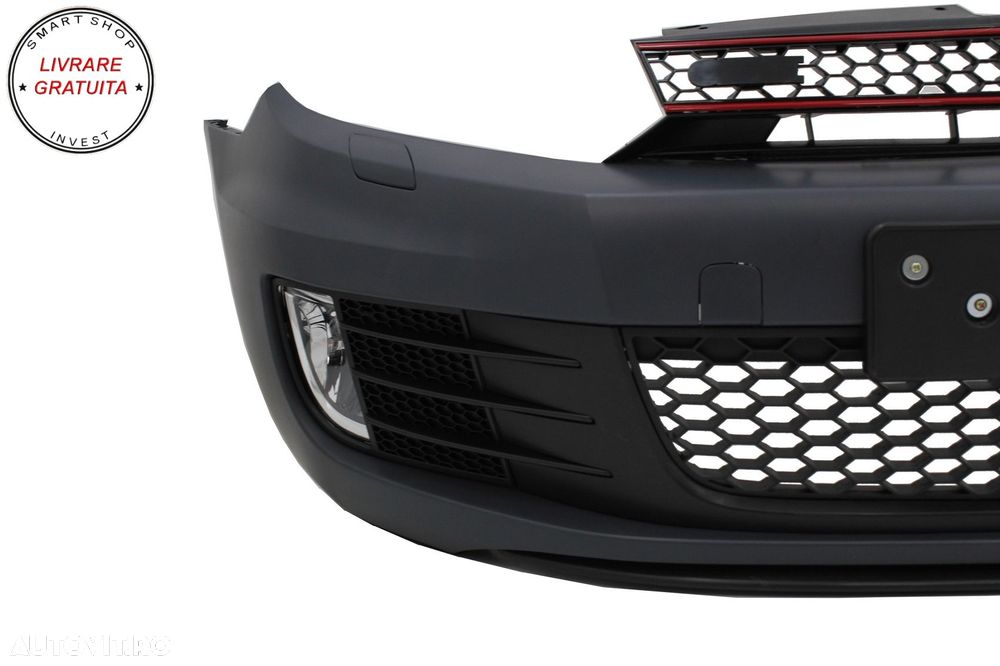 Bara Fata cu Prelungire Bara Fata VW Golf VI Golf 6 (2008-2013) GTI Look- livrare gratuita - 4