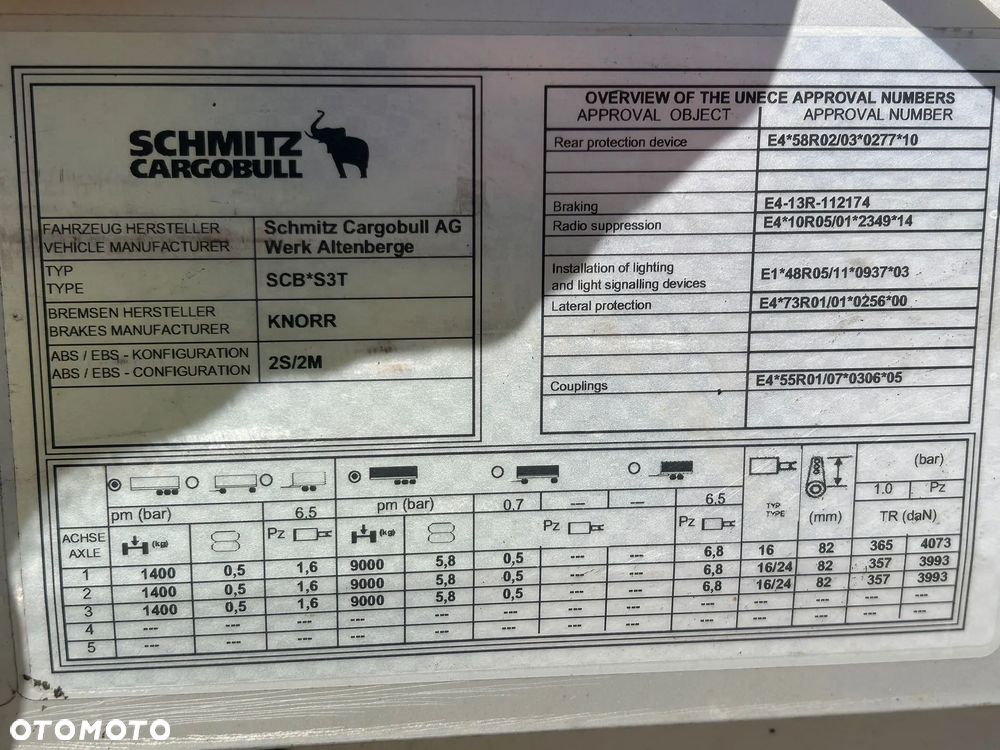 Schmitz Cargobull SCB*S3T - 12