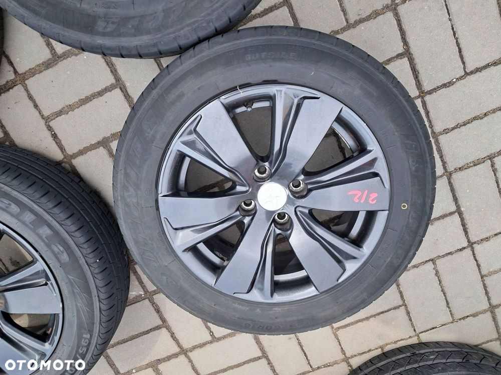 peugeot 2008 i felgi aluminiowe 16" 9678398177 6,5j et20 4x108 - 5