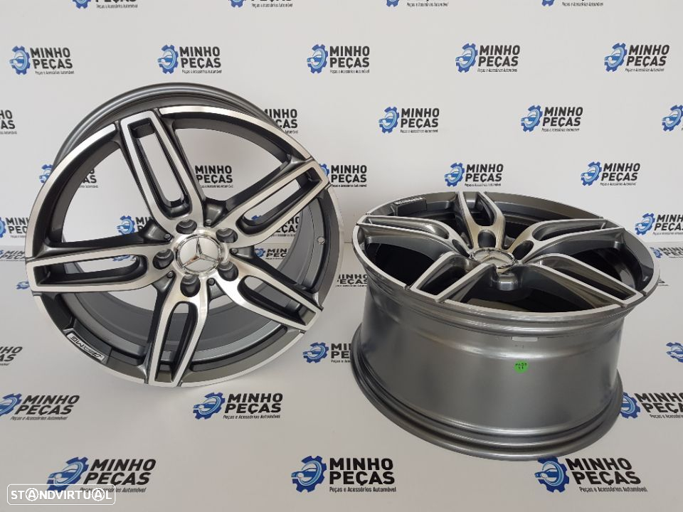 Jantes Mercedes CLA AMG 17 GunMetal - 4
