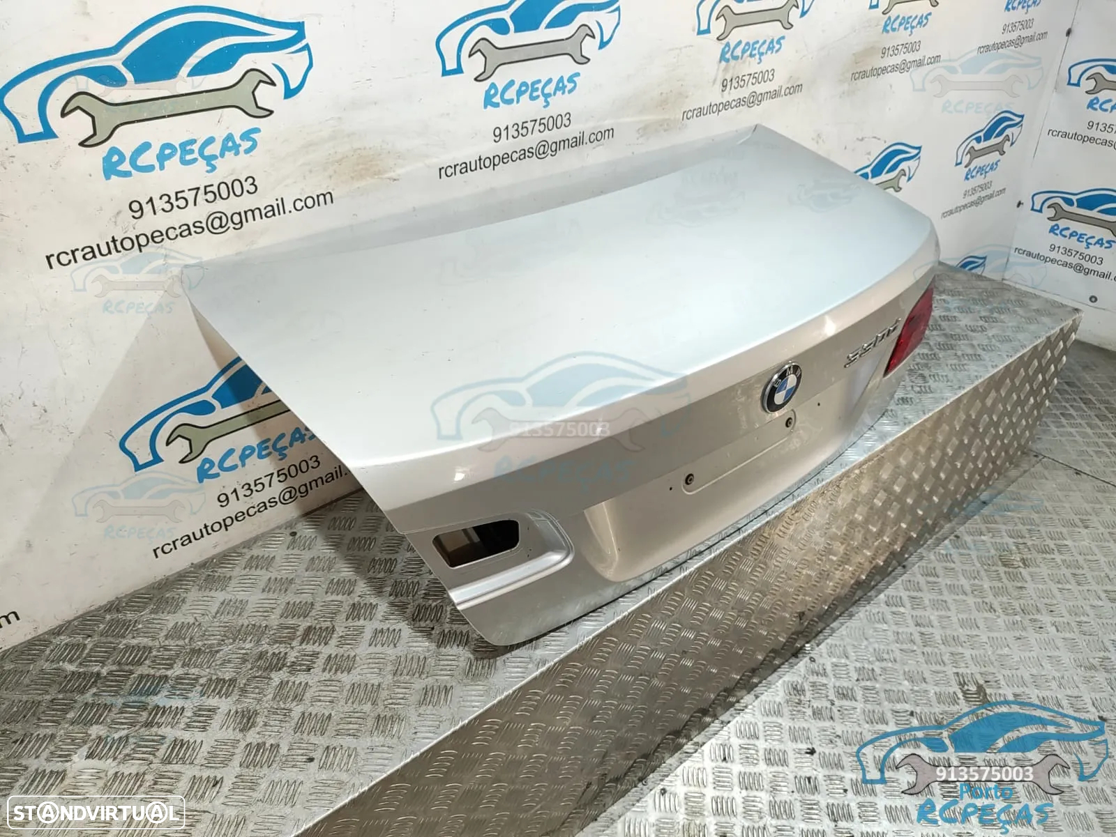 Porta Tampa Mala BMW Serie 3 E92 COUPE - 41627254428 | 7254428 - Fecho | Puxador | Farolim | Simbolo - 4