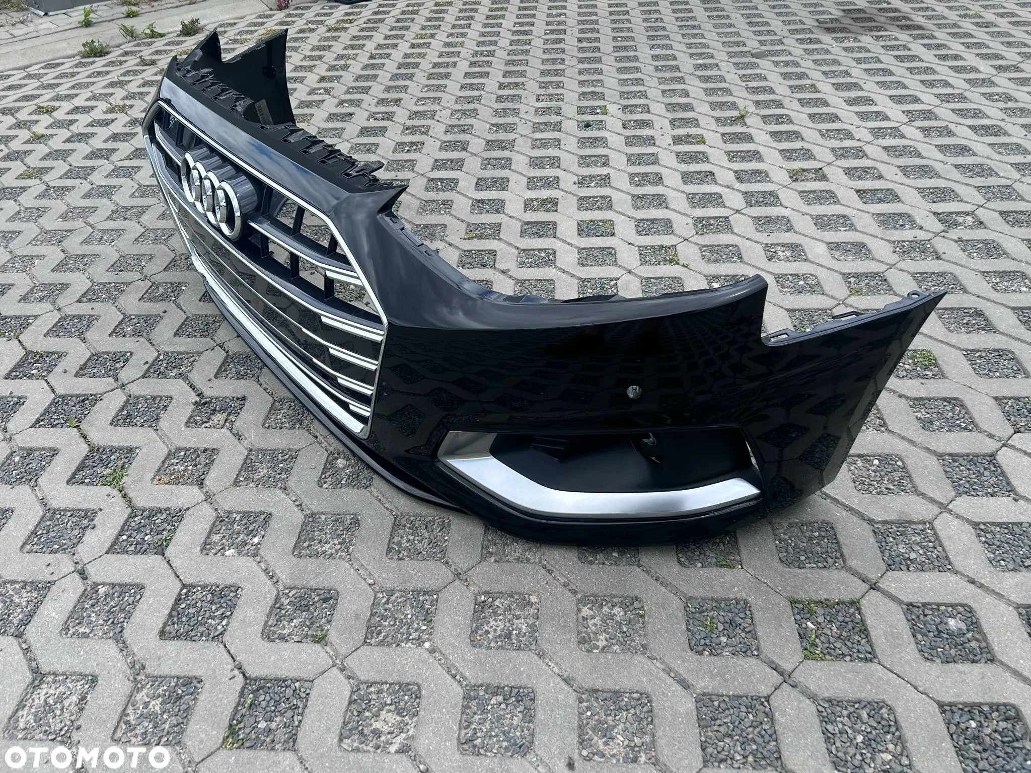 Audi A4 B9 8W Lift Zderzak Przód Przedni Kompletny LY9B - 12