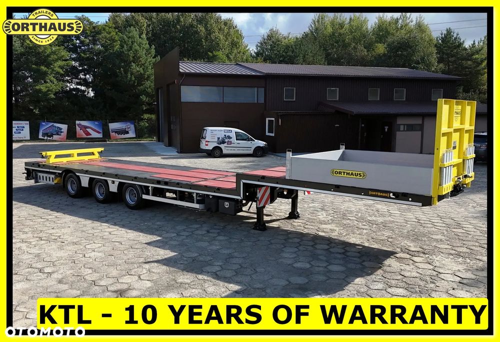 Orthaus Naczepa JUMBO dł. 13.60 m, kontenery 20, 30, 40  Ft ład. 39 T !!! - 9