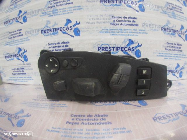 Interruptor 6926985 BMW SERIE 5  E60 FASE 1 2005 3.0D 218CV 4P CINZA Regulação Do Banco FE - 1