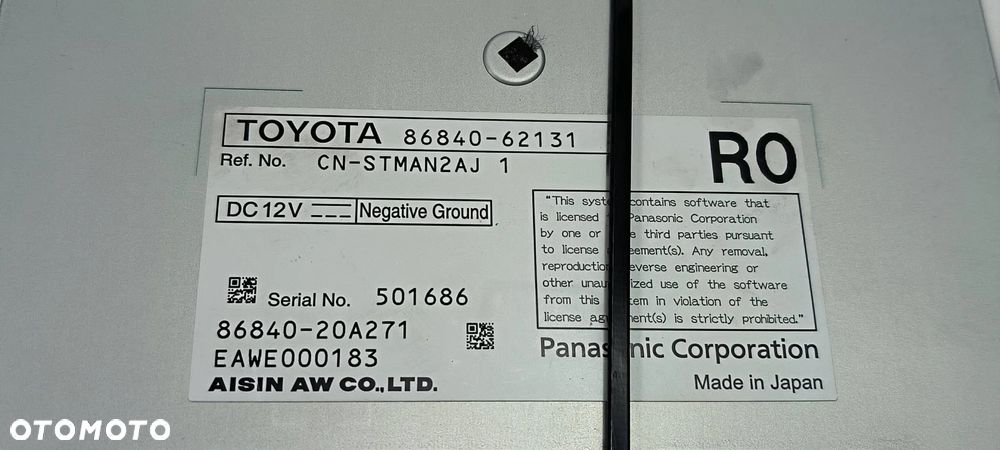 TOYOTA MIRAI II FCEV 2021 8684062131 Moduł - 3