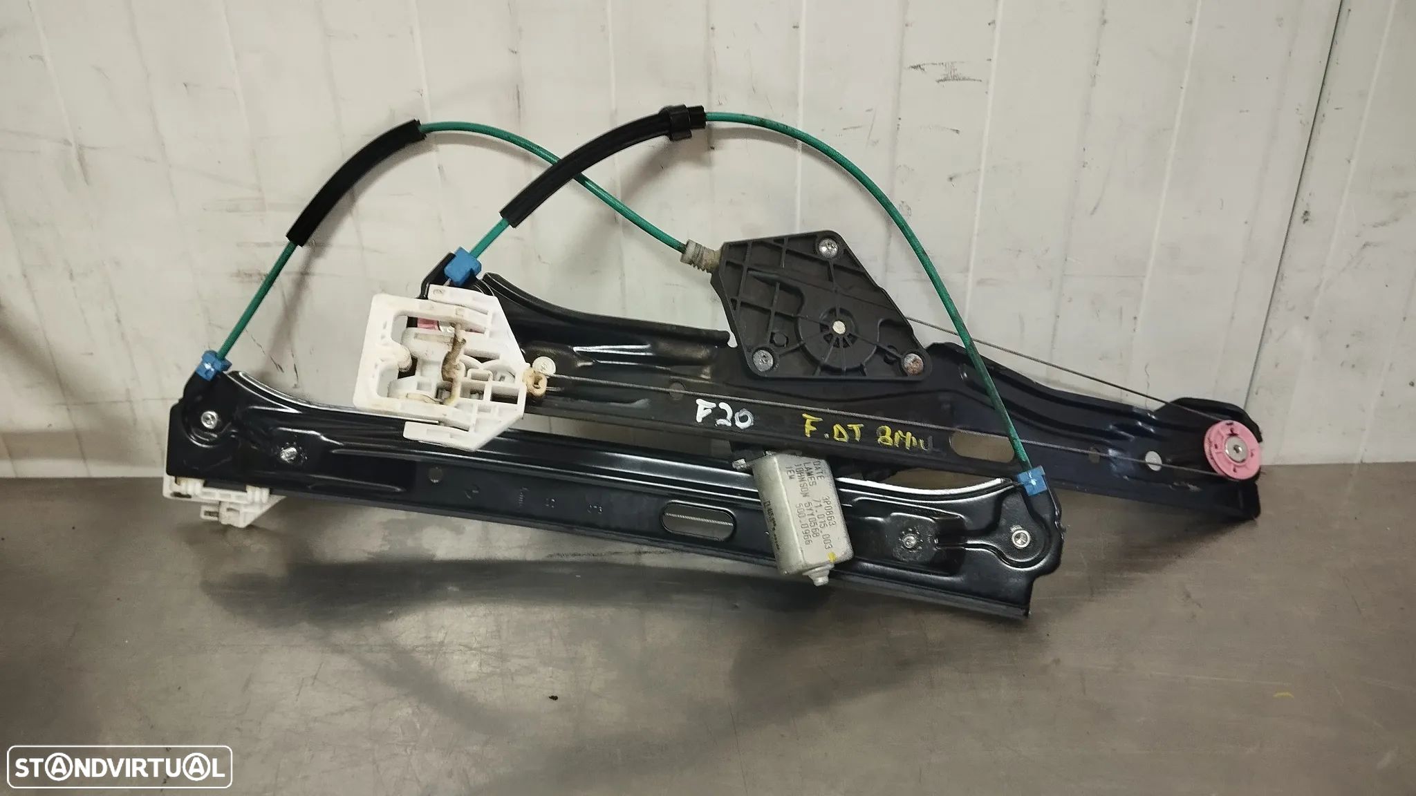 ELEVADOR DO VIDRO BMW SERIE 1 F20 (2011-2019) - FRENTE DIREITO / TRAS ESQUERDO - 1
