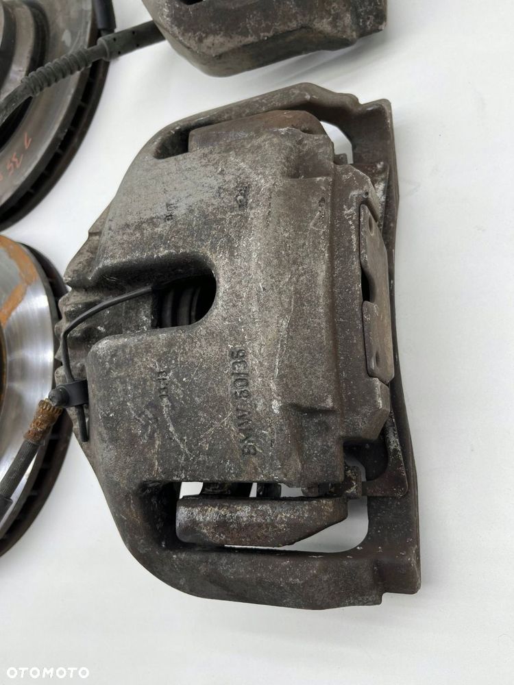 BMW 3 E92 E93 M57 335D TARCZE ZACISKI HAMULCOWE PRZÓD KOMPLET - 3