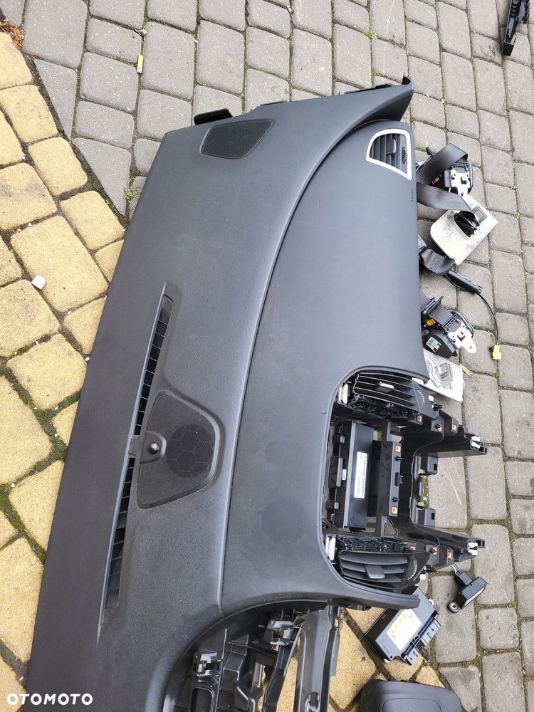 Deska rozdzielcza kokpit poduszki opel astra j z 11r komplet - 2