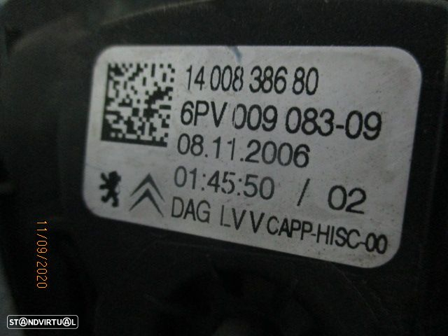 Pedal 1400838680 FIAT SCUDO 2006 2.0D - 3