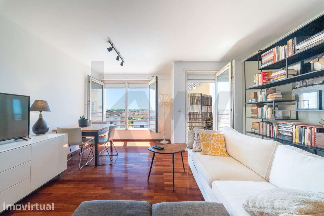 Venda apartamento T3, com Vista Rio e Luz Infinita em Marvila. - Grande imagem: 2/26