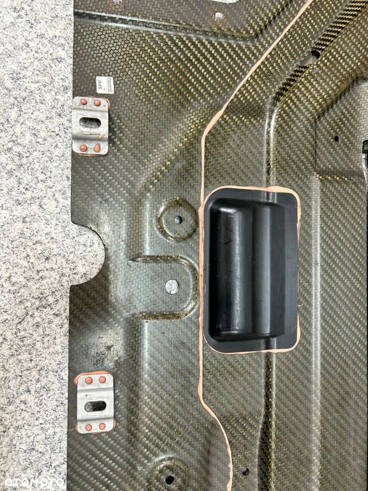 MERCEDES AMG GT 190 OSŁONA AKTYWNA POD SILNIK ZDERZAK OSŁONA CARBON - 13