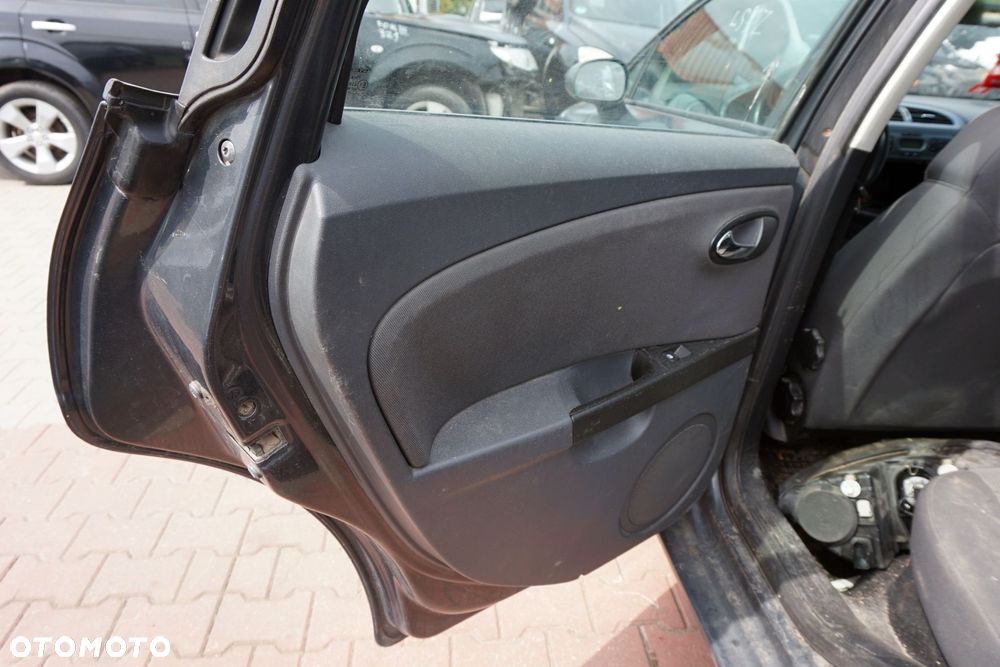 DRZWI TYLNE LEWE LEON II 1P1 5D HB LS7Z  CZARNY SEAT 2005-2009 - 9