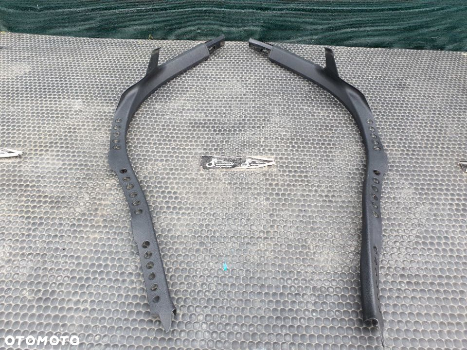 Oslona Slupka Progu Plastik Tapicerka Czarne Soul AUDI A4 B6 B7 - 16