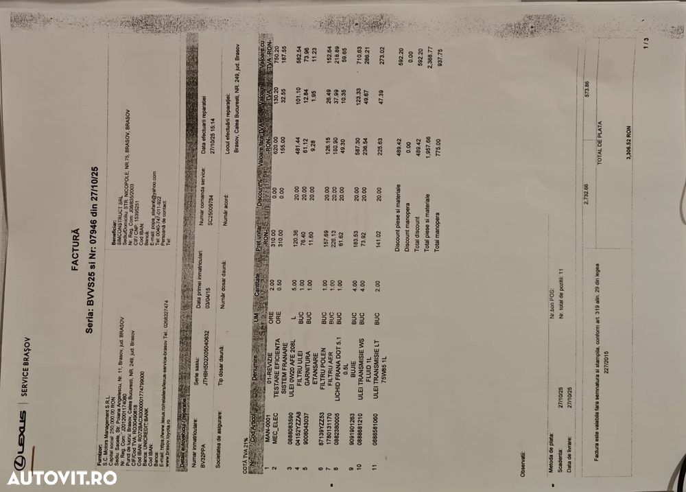 Lexus Seria IS 300h Aut. Executive - 11