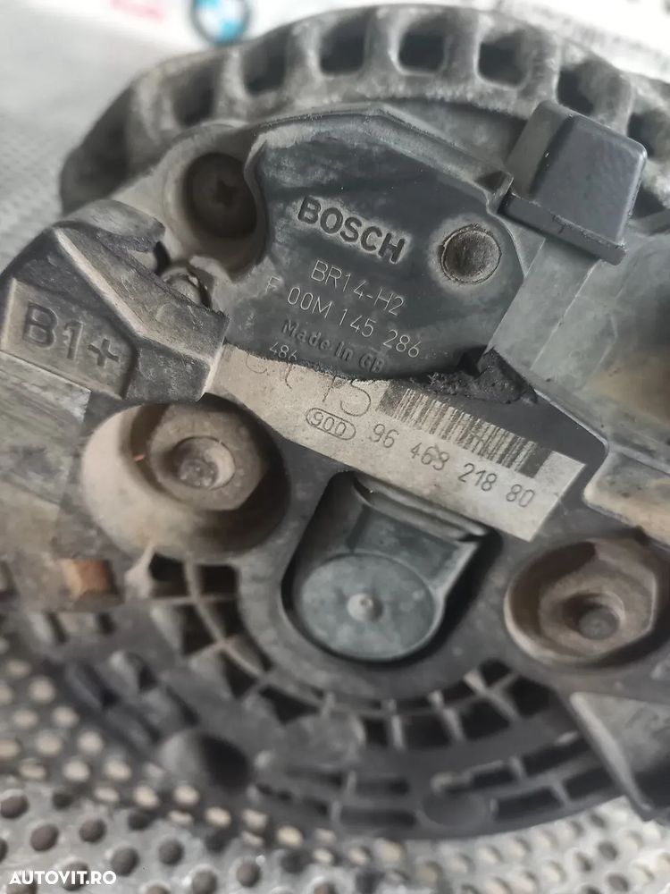 Alternator Citroen Peugeot Ford 1.6 Hdi 2.0 Hdi An 2002-2003-2004-2005-2006-2007-2008-2009 Cod - 8