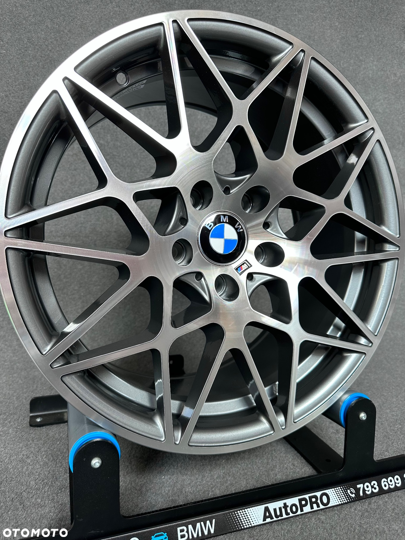 NOWE Felgi do BMW 18” Carbonado Grafit polerowany front - 5