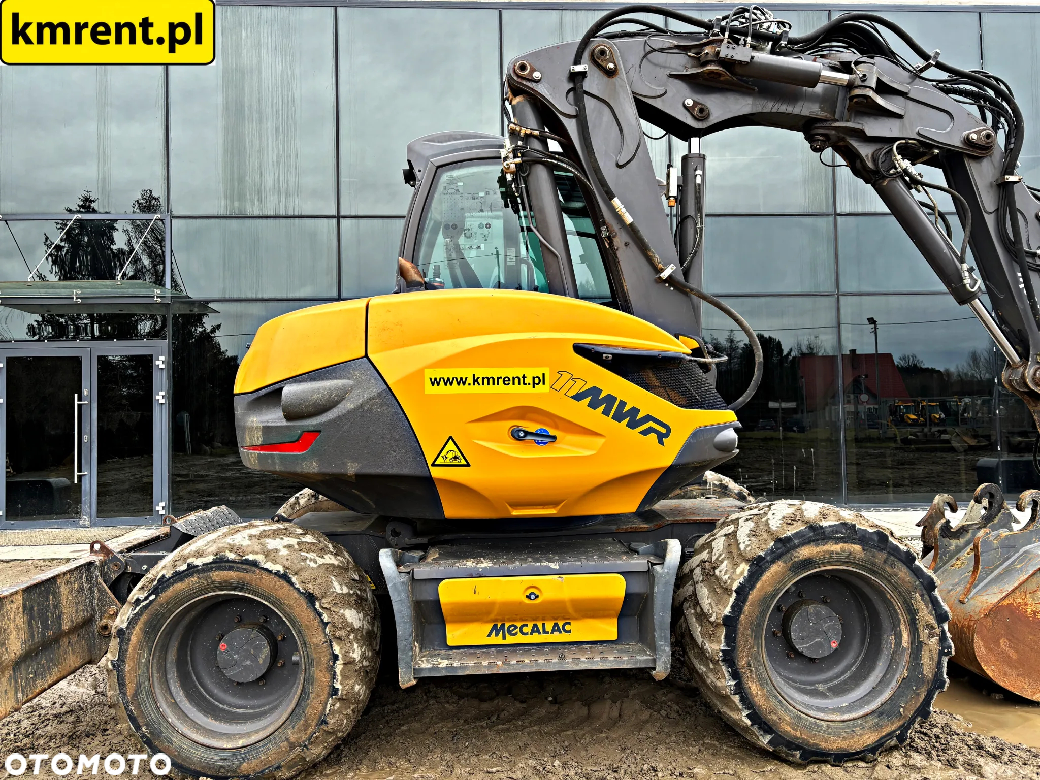 Mecalac 11 MWR KOPARKA KOŁOWA 2019r. | 9 12 LIEBHERR 311 309 TAKEUCHI 295 KOMATSU PW 98 118 - 14