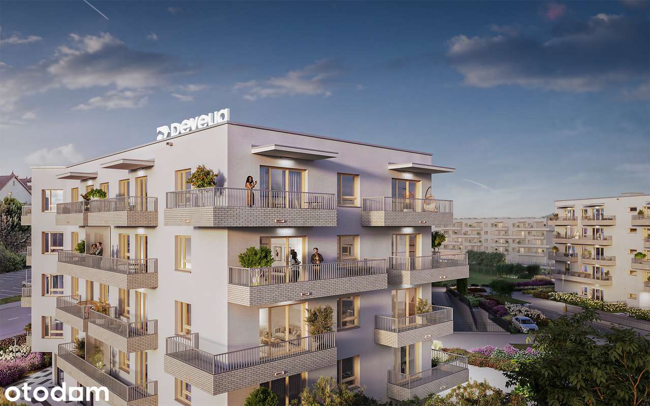 4-pokojowe mieszkanie 90m2 + 2 balkony