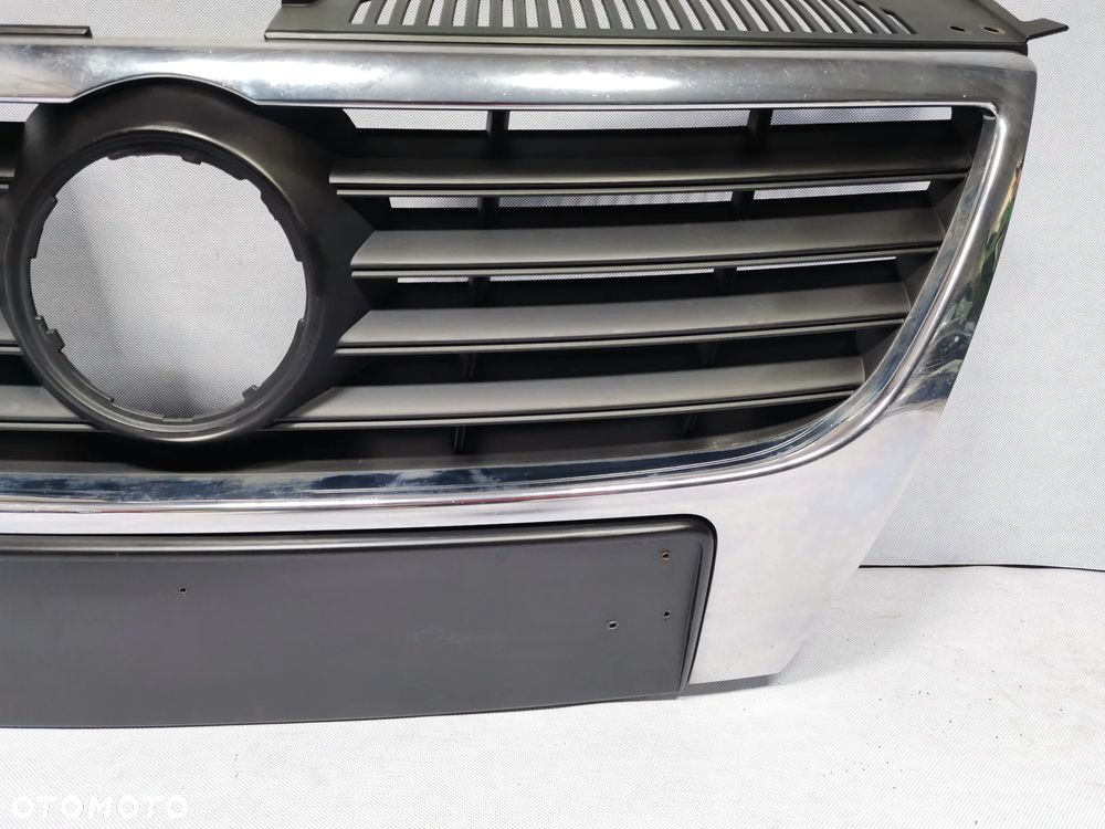 Atrapa Grill Chłodnicy VOLKSWAGEN PASSAT B6 3C 05-08 Oryginał - 3