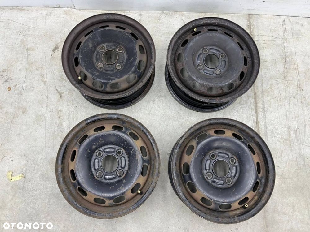 Felgi Mazda 2 I DY Ford KA Fiesta MK6 Focus MK1 Fusion 5,5jx14 H2 ET47,5 4x108 stalowe 14 cali - 1