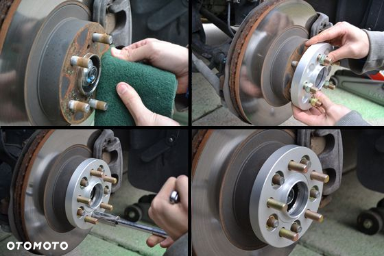 DYSTANSE ADAPTERY do kół Ford Mondeo Focus Fiesta S-Max C-Max 5x108 nowe - 16