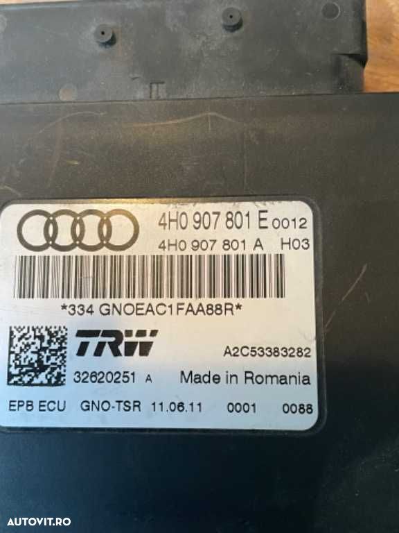 Calculator frana de mana Audi A6 C7 cod 4H0907801 E 4H0 907 801 E - 2