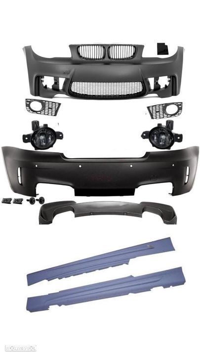 Body Kit Bmw Série 1 E82 E88 (2007 a 2013) Look 1M - 1