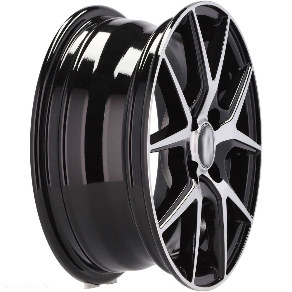 4x Felgi 14 4x100 m.in. do RENAULT Clio TOYOTA Yaris KIA RIO OPEL Adam SKODA Citigo - B1795 - 4