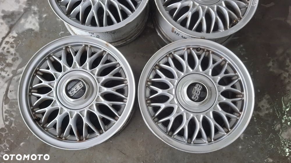 4szt Oryginalne Felgi Aluminiowe VW BBS 15" 4x100 ET45 6J OEM 1H0601025L Golf III Vento Montaż Wysyłka 10A - 6