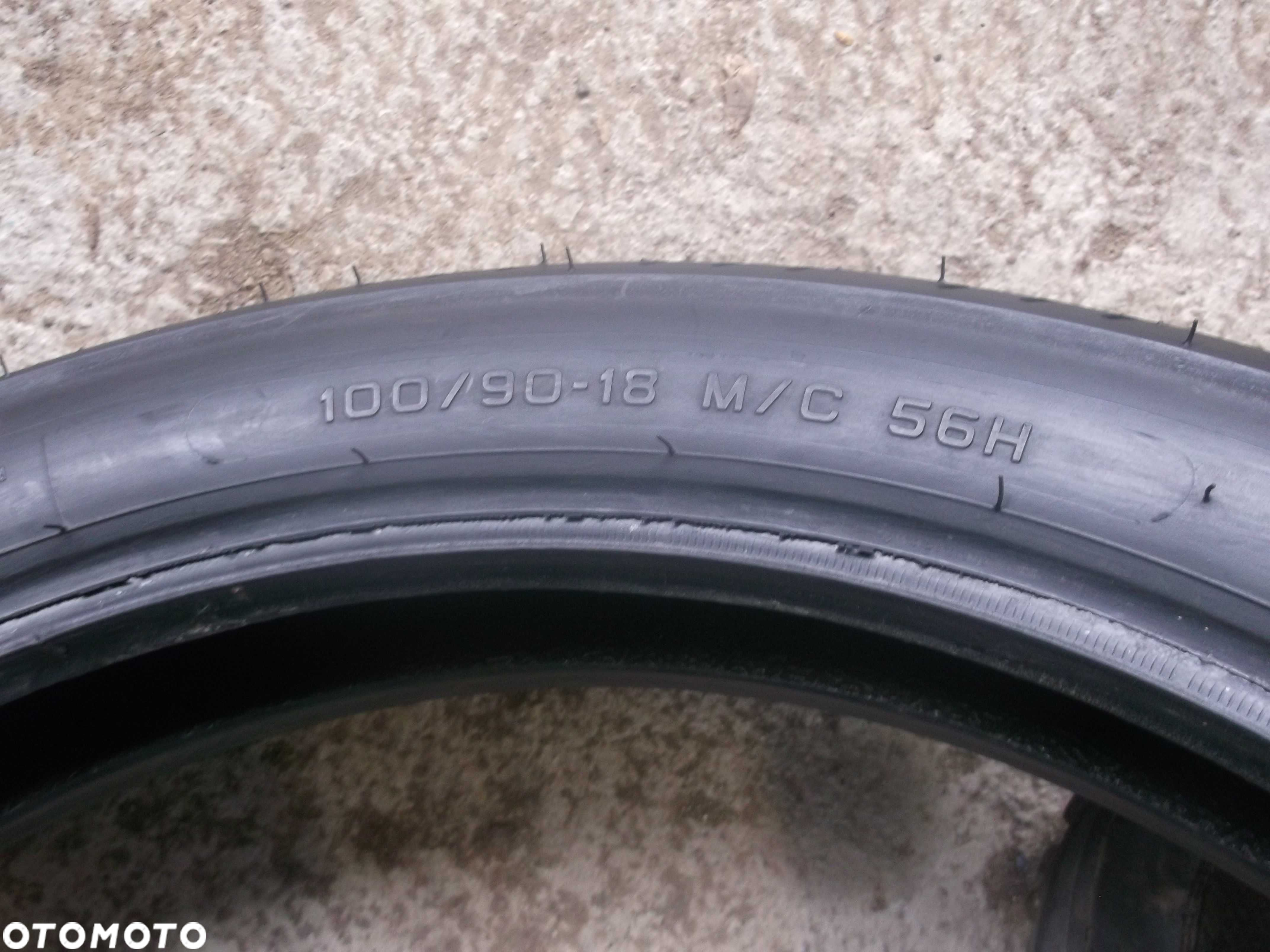 opona 100/90-18 56H Metzeler Lasertec FRONT dot1813 3,4mm wsk mz - 6