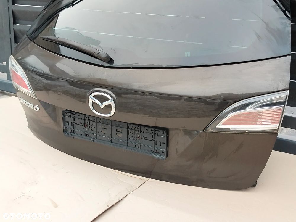 KLAPA BAGAŻNIKA MAZDA 6 GH KOMBI LIFT 39Y ŁADNA KOMPLETNA - 3