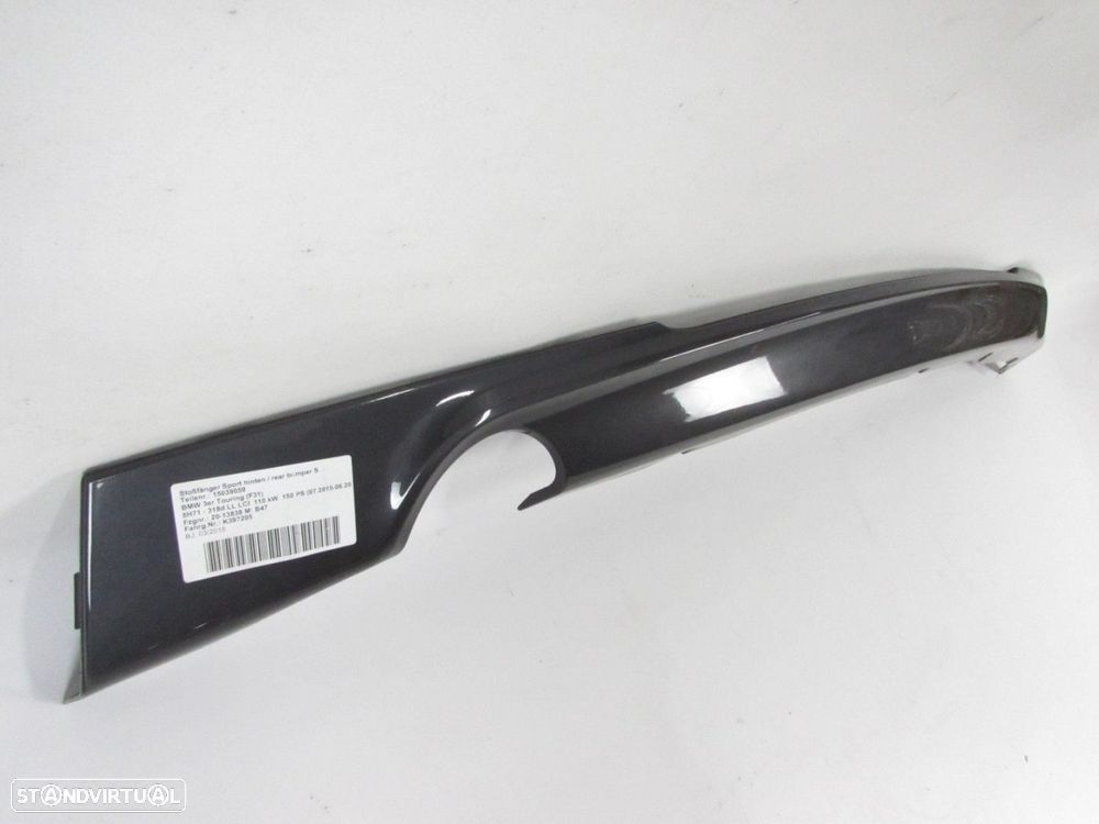 Difusor parachoques M Trás Seminovo/ Original BMW 3 (F30, F80)/BMW 3 Touring (F3... - 2