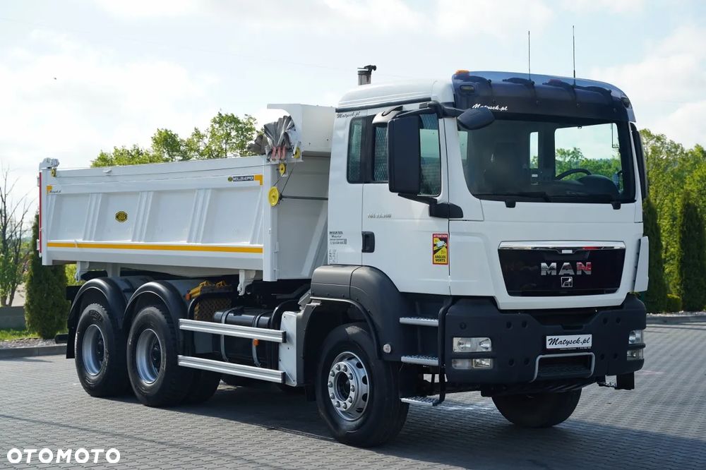 MAN TGS 33.360 / 6x4 / WYWROTKA / HYDROBURTA / MEILLER KIPPER / BORDMATIC / AUTOMAT  / EURO 5 - 15